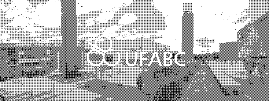 Dithering utilizando apenas dois valores na escala de cinza.
